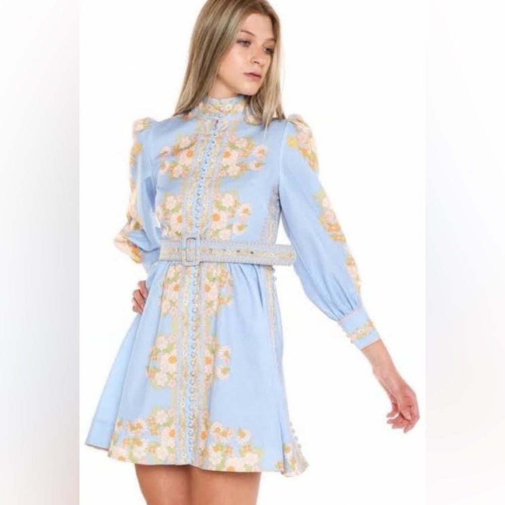 Beulah Tuckernuck Dress in Blue